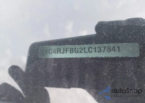 2020 Jeep Grand Cherokee Limited 4X4 из США, поврежденный, VIN 1C4RJFBG2LC137641